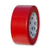 HASOFT F33 PVC páska maskovací / značkovací profi 50 mm/33 m červená